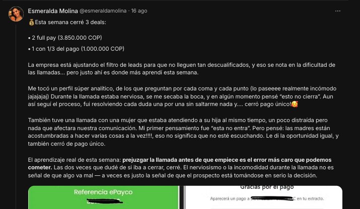 Resultado de Esmeralda Molina